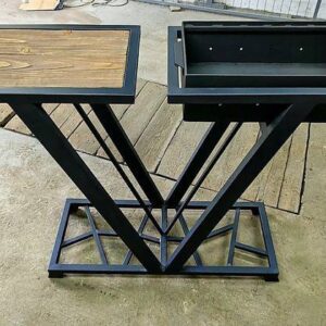 Мангал Forge.13 “Вікторі” — Преміум лофт з дерев’яною полицею